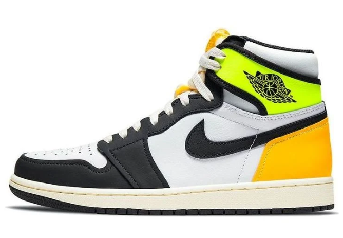 Air Jordan 1 Retro High OG “Volt Gold” 555088-118 (124)