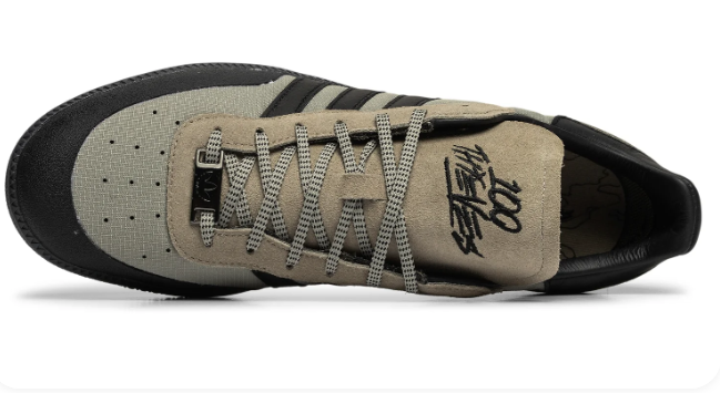 adidas x 100 Thieves Palos Hills Sneakers – Grey / Beige / Black