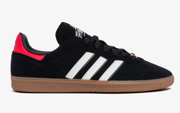 adidas Originals Palos Hills Sneakers – Black / White / Red / Gum