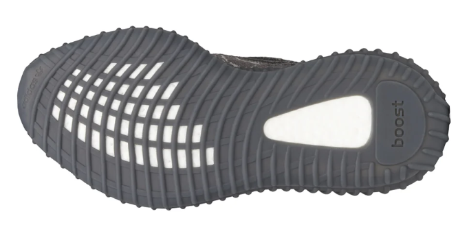 adidas Yeezy Boost 350 V2 Sneakers – Grey/Black