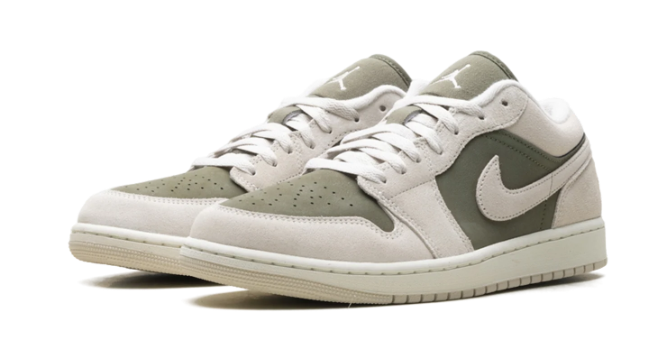 Air Jordan 1 Low SE “Medium Olive Sail” HV4089-201 (123)