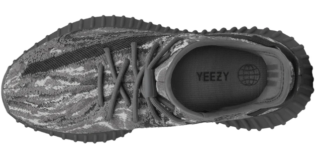 adidas Yeezy Boost 350 V2 Sneakers – Grey/Black