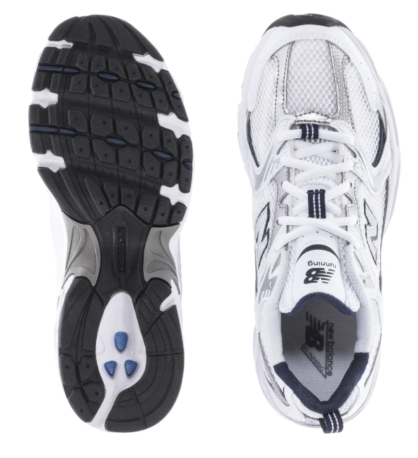 New Balance 530 Women's Wide Sneakers – White / Silver