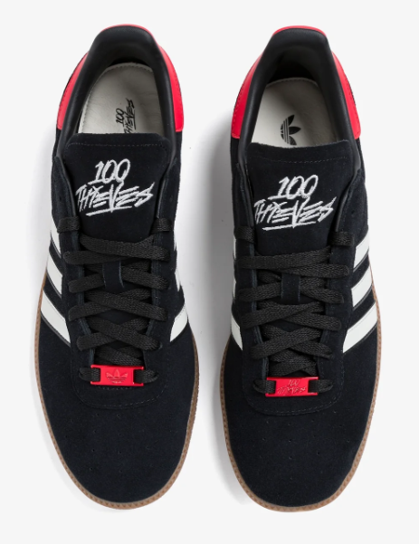 adidas Originals Palos Hills Sneakers – Black / White / Red / Gum