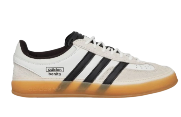 adidas Originals Gazelle Indoor 'Benito' Sneakers – White / Black / Gum