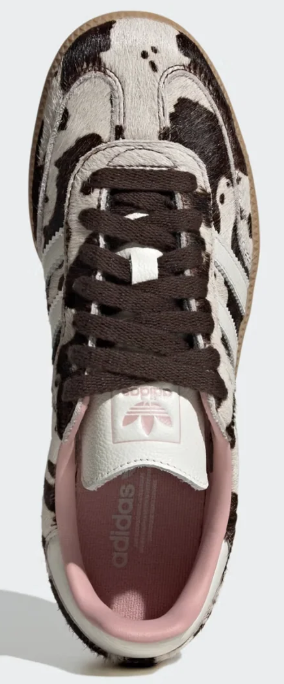 adidas Samba Women's Sneakers – Cow Print