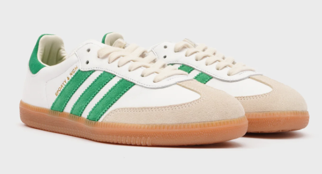 adidas Samba 'White/Jolly Green'