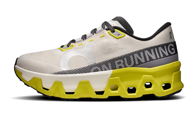 On Cloudmonster Hyper - White & Lime Yellow