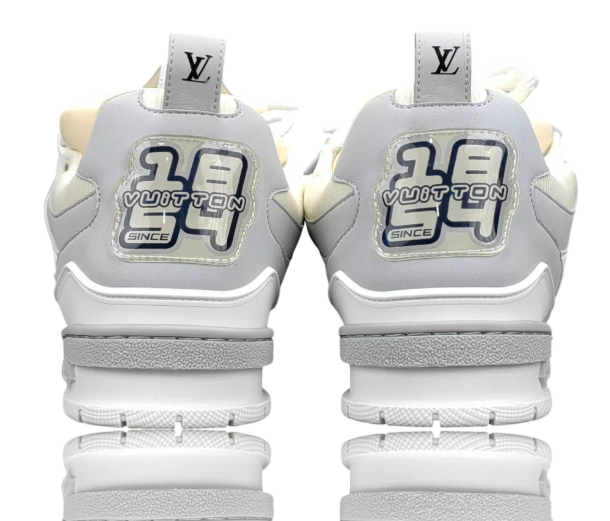 Skate Sneaker - Grey & Cream