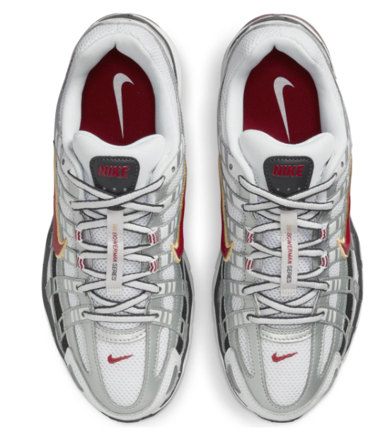 Nike P-6000 CNPT Women's Sneakers - Metallic Silver Red (BV1021-101)