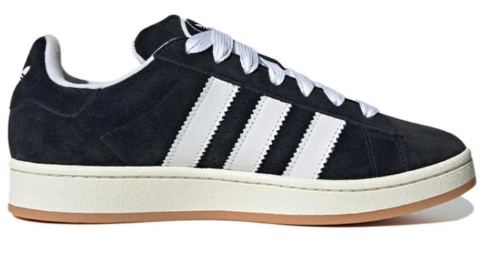 adidas Campus 00s Sneakers – Black / White / Gum | HQ8708