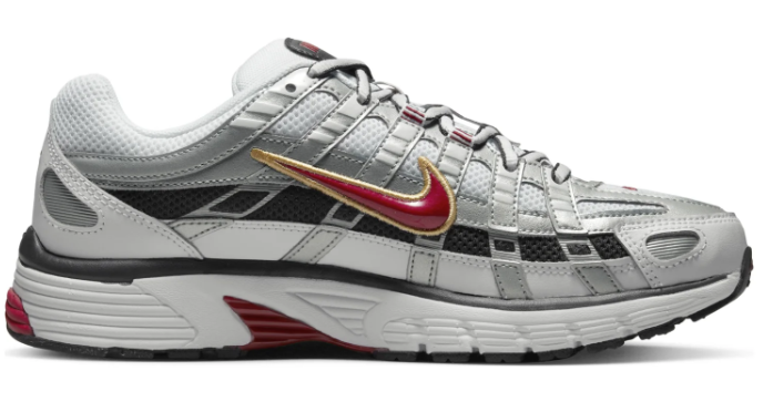 Nike P-6000 CNPT Women's Sneakers - Metallic Silver Red (BV1021-101)