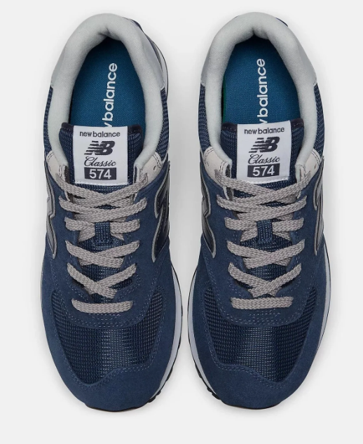 New Balance 574 Core Sneakers – Navy / Grey