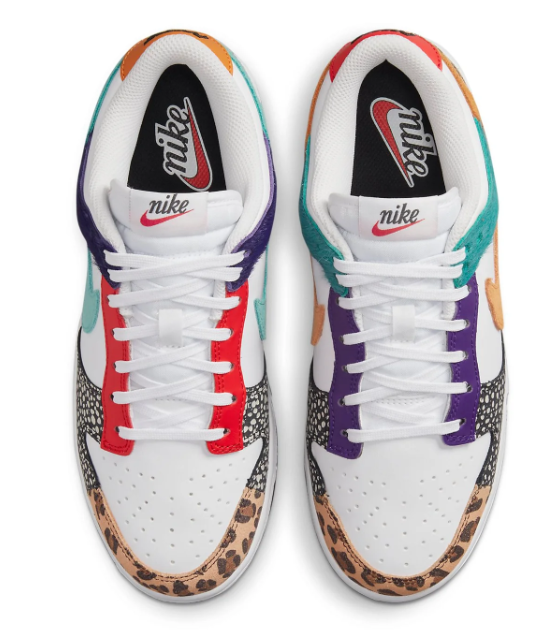Nike Dunk Low SE Women's Sneakers – Safari Mix (DN3866-100)