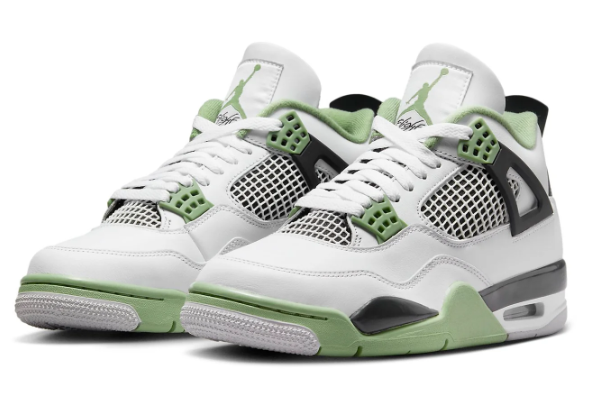 Air Jordan 4 Retro Women's Sneakers - Seafoam (AQ9129-103)