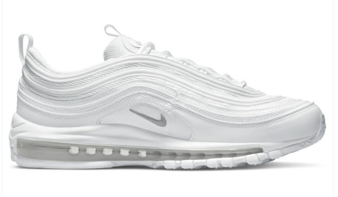 Nike Air Max 97 Triple White Sneakers – 921826-101